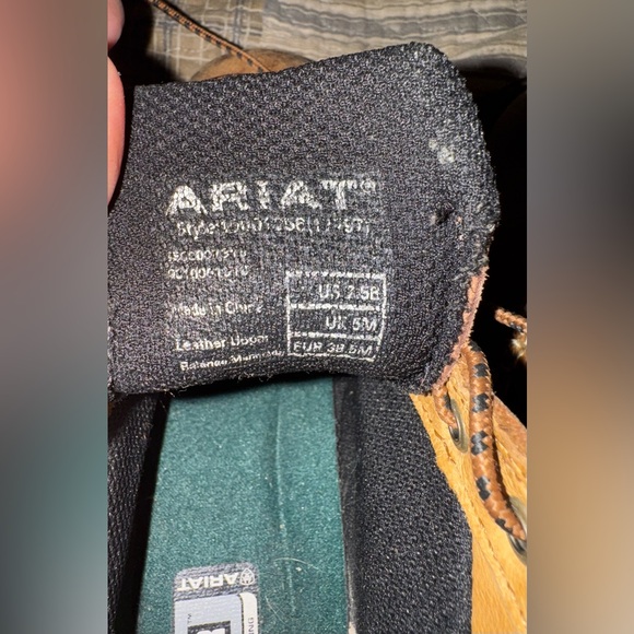 Women’s Ariat brown boot shoes - Picture 7 of 8